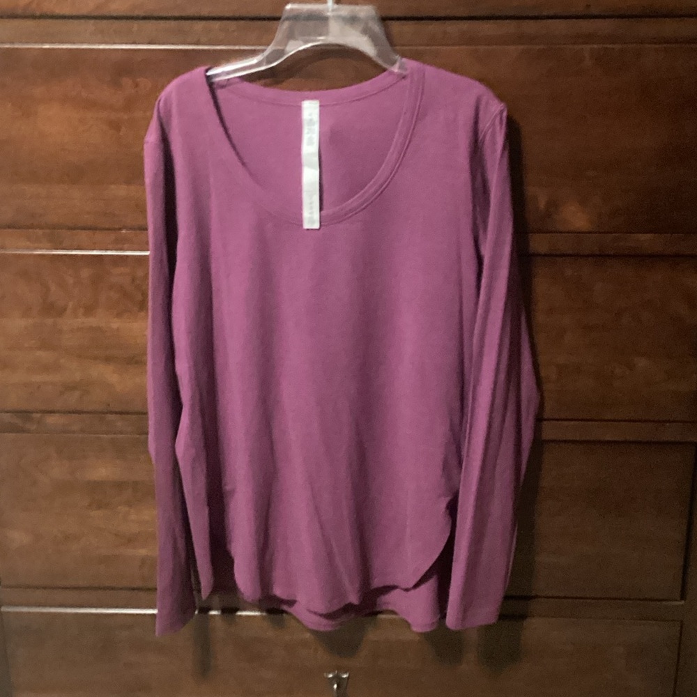 Lulu lemon Women's Purple Long Sleeve Top
